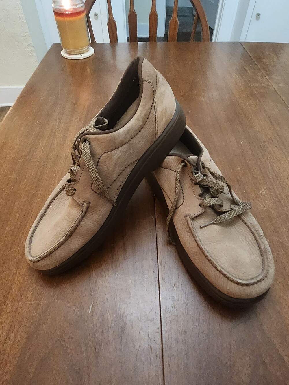 SAS "Bout Time" Men's Lace-UpLoafers Size 9.5 EUC